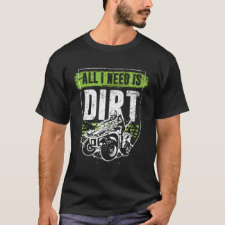 Vintage Quad Funny Quad Rider Atv Gift Cool Retro  T-Shirt