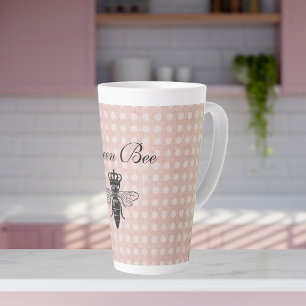 Vintage Queen Bee Latte Mug