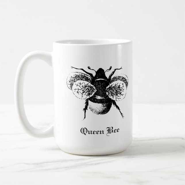 Vintage Queen Bee Mug (Left)