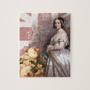 Vintage Queen, Victoria, Jigsaw Puzzle