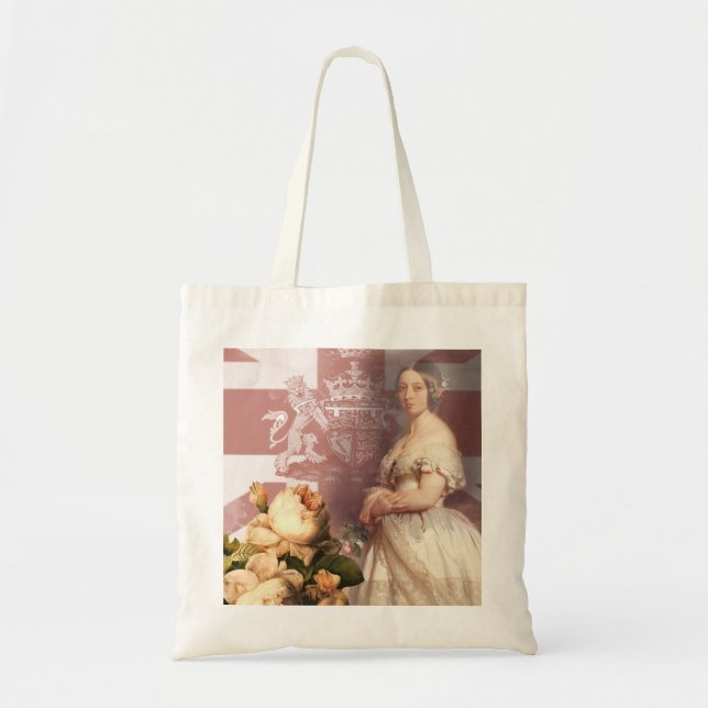 Vintage Queen Victoria Tote Bag (Front)