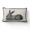 Vintage Rabbit Artisan Pillow - Pick Your Colour