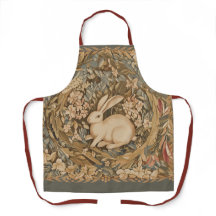 Vintage Rabbit in a Mediaeval Tapestry Style