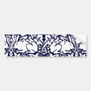 Vintage Rabbits Bumper Sticker