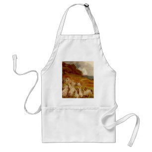 Vintage Rabbits Standard Apron