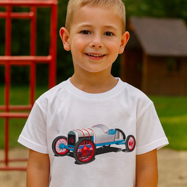 Vintage Race Car Classic Auto T-Shirt (Creator Uploaded)