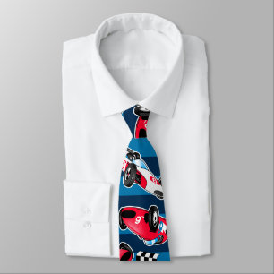 Vintage race cars tie