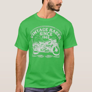 Vintage Racer Since 1962 Retro Motorbike Motorcyc T-Shirt