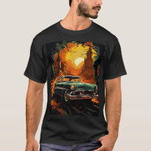 Vintage Racer Sunset Tee