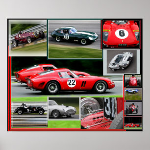 Vintage Racers Poster