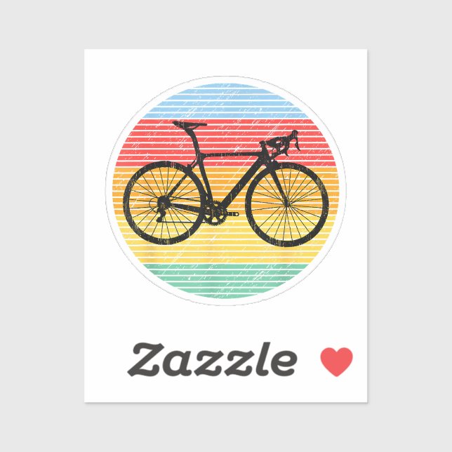 Vintage Racing Bicycle Funny Road Bike Racer Gift (Sheet)