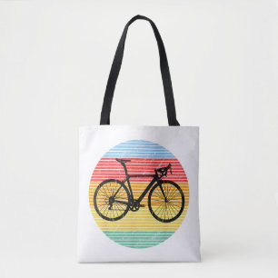 Vintage Racing Bicycle Funny Road Bike Racer Gift Tote Bag
