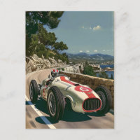 Vintage Racing Car in Mallorca