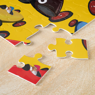 Vintage Racing Cars Jigsaw Puzzle