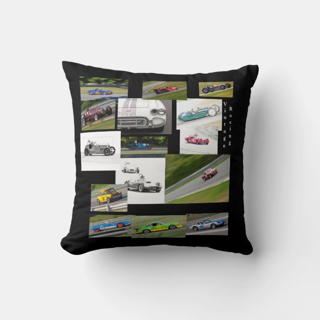 Vintage Racing Cushion (Front)
