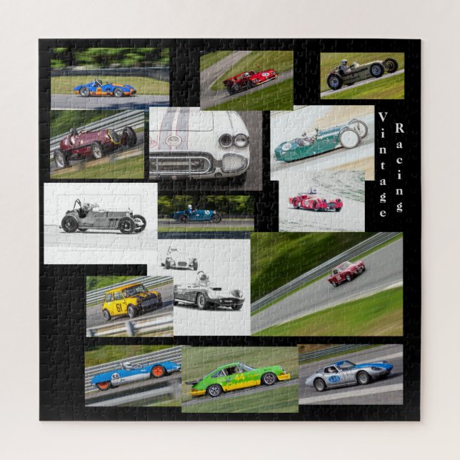 Vintage Racing Jigsaw Puzzle (Vertical)