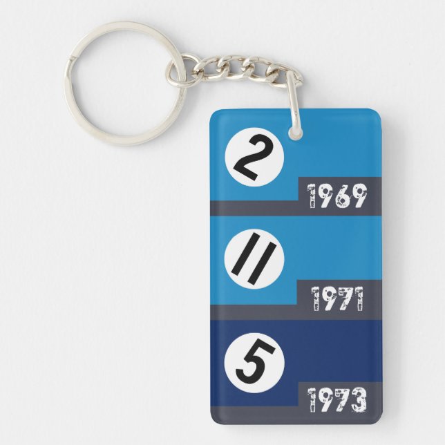 VINTAGE RACING KEYCHAIN (Front)