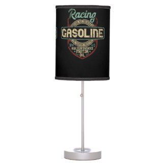 Vintage Racing logo design Desk Lamp
