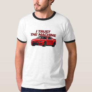 Vintage Racing Ringer Tee | I Trust the Machine
