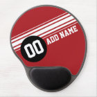 Vintage Racing Stripes - Red and Black