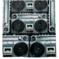 Vintage radio boombox