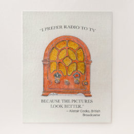 Vintage Radio Jigsaw Puzzle