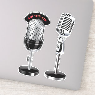 Vintage radio microphone