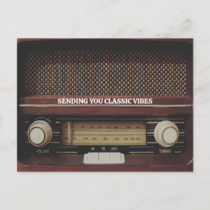 Vintage Radio Postcard