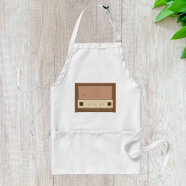 Vintage Radio Standard Apron (Creator Uploaded)