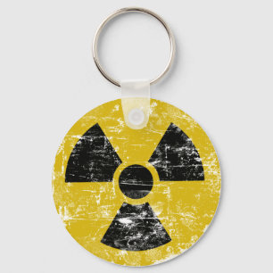 Vintage Radioactive Key Ring
