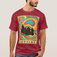 Vintage Rafting Sport Retro Poster Gift