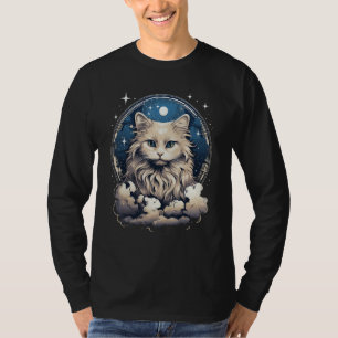 Vintage Ragdoll Cat Lover Mum Dad Men Women Kids T-Shirt