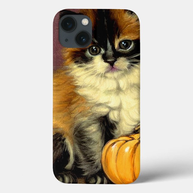 Vintage Ragdoll Halloween Cat Case-Mate iPhone Case (Back)