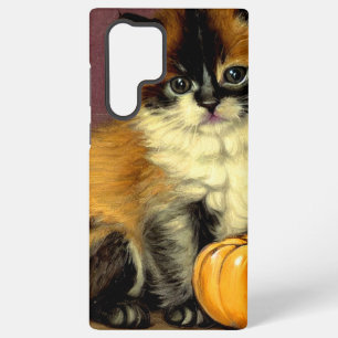 Vintage Ragdoll Halloween Cat Samsung Galaxy Case