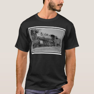 Vintage Railroad Steam Engine Train T-Shirt
