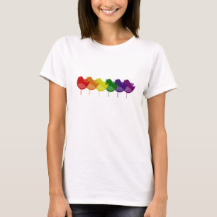 Vintage Rainbow Birds T-Shirt