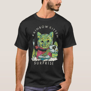 Vintage Rainbow Kitten Surprise T-Shirt