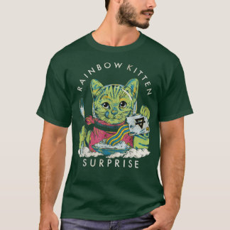 Vintage Rainbow Kitten Surprise T-Shirt