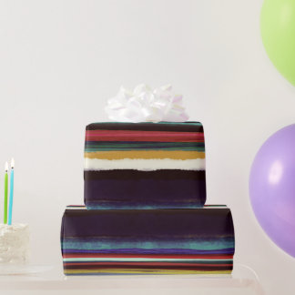 Vintage rainbow lines -  RUPYDETEQUILA ART Wrapping Paper