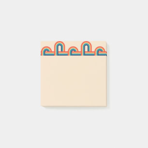 Vintage Rainbow Post-it Notes