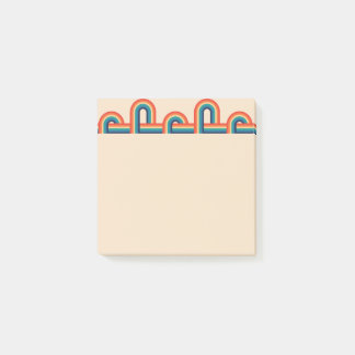 Vintage Rainbow Post-it Notes