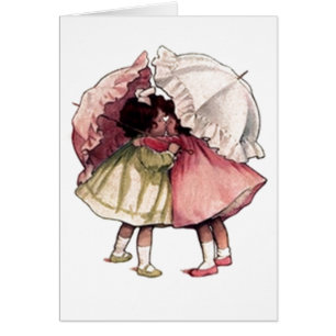 Vintage Rainy Day Girls