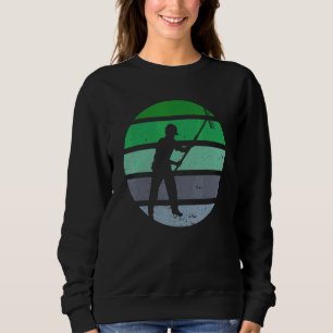 Vintage Ranch Farmer Rake Gardener Farming Gardeni Sweatshirt