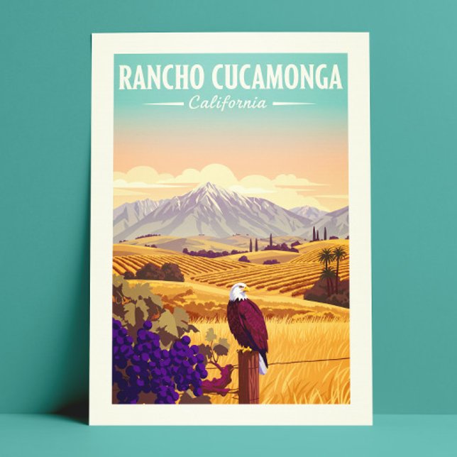Vintage Rancho Cucamonga California Postcard (Creator Uploaded)