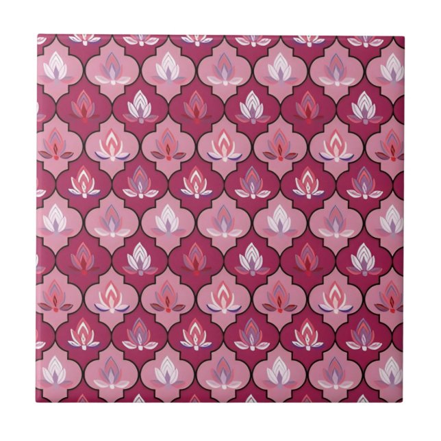 vintage raspberry tiles (Front)