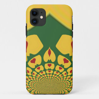 Vintage Rastas Colour One Lovely Hakuna Matata.jpg iPhone 11 Case