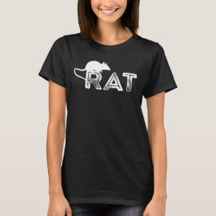 Vintage Rat Rodent Animal Rat Owner Mouse Rat Love T-Shirt