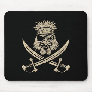 Vintage Rate Silkie Chicken And Crossbones Farm An Mouse Mat