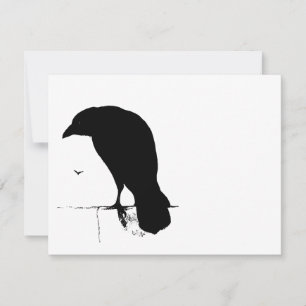 Vintage Raven - Customised Goth Crows Ravens