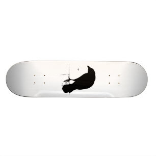 Vintage Raven - Customised Goth Crows Ravens Skateboard